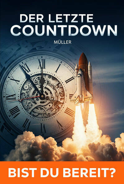 Der letzte Countdown für die Entrückung. Raketenstart in den Himmel.